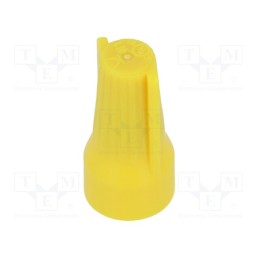 10 pcs x TE Connectivity - 2299513-1 - Quick splice, Twist Splice, 22AWG÷10AWG, screwed, yellow, 600V