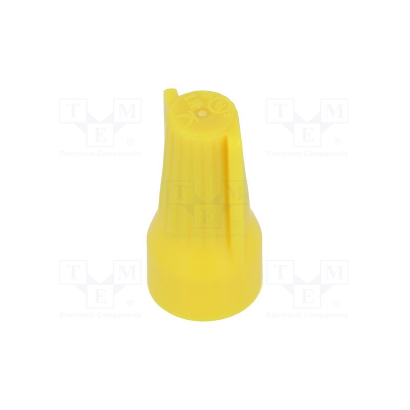 10 pcs x TE Connectivity - 2299513-1 - Quick splice, Twist Splice, 22AWG÷10AWG, screwed, yellow, 600V