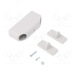 1 pcs x MASZCZYK - KM-92/GY - Enclosure: for alarms, X: 35mm, Y: 72mm, Z: 18mm, ABS, grey