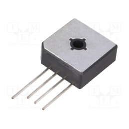 1 pcs x DC COMPONENTS - BR251L - Bridge rectifier: single-phase, Urmax: 100V, If: 25A, Ifsm: 400A