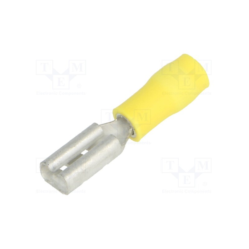 10 pcs x JST - FVDDF0.5-110A-8 YE (LF) K - Terminal: flat, 2.8mm, 0.8mm, female, 0.2÷0.5mm2, crimped, yellow