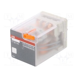1 pcs x ABB - 1SVR405622R2100 - Relay: electromagnetic, 3PDT, Ucoil: 120VAC, Icontacts max: 10A