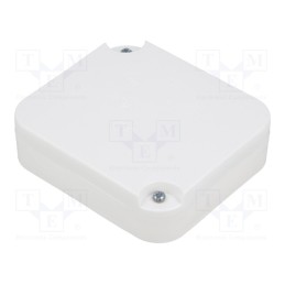 1 pcs x ELEKTRO-PLAST NASIELSK - 0225-00 - Enclosure: junction box, X: 79mm, Y: 89mm, Z: 25mm, wall mount, IP20