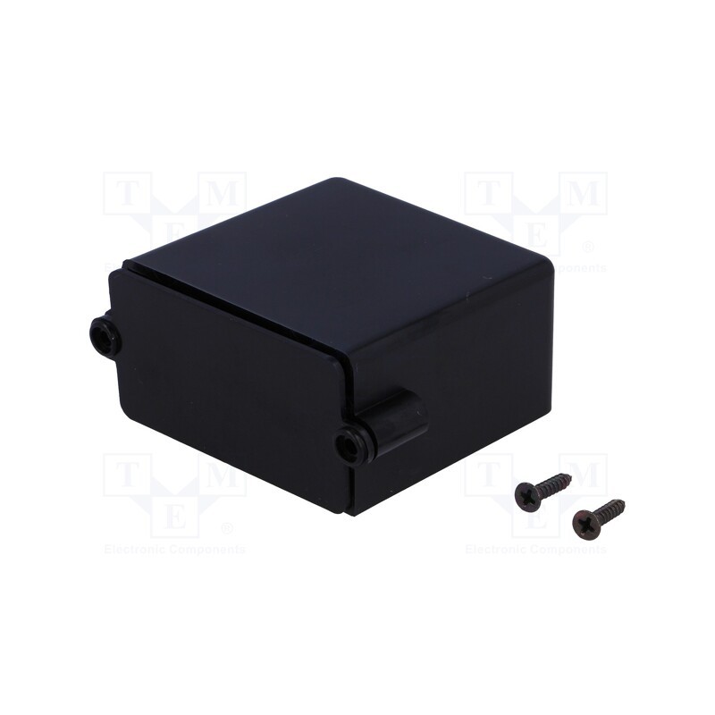 1 pcs x MASZCZYK - KM-18 BK - Enclosure: for alarms, X: 55mm, Y: 56mm, Z: 30mm, ABS, black