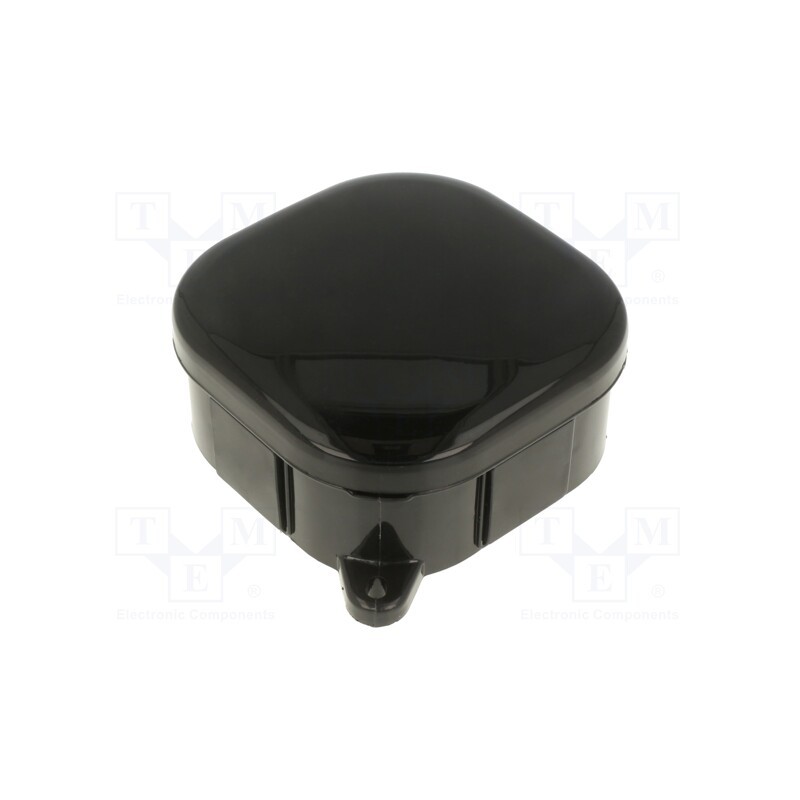 1 pcs x PAWBOL - A.0018C - Enclosure: junction box, X: 92mm, Y: 92mm, Z: 44mm, IP54, black