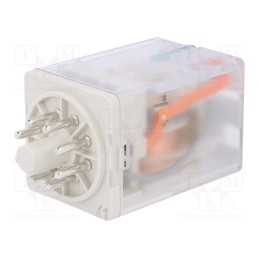 1 pcs x ABB - 1SVR405621R4100 - Relay: electromagnetic, DPDT, Ucoil: 12VDC, Icontacts max: 10A