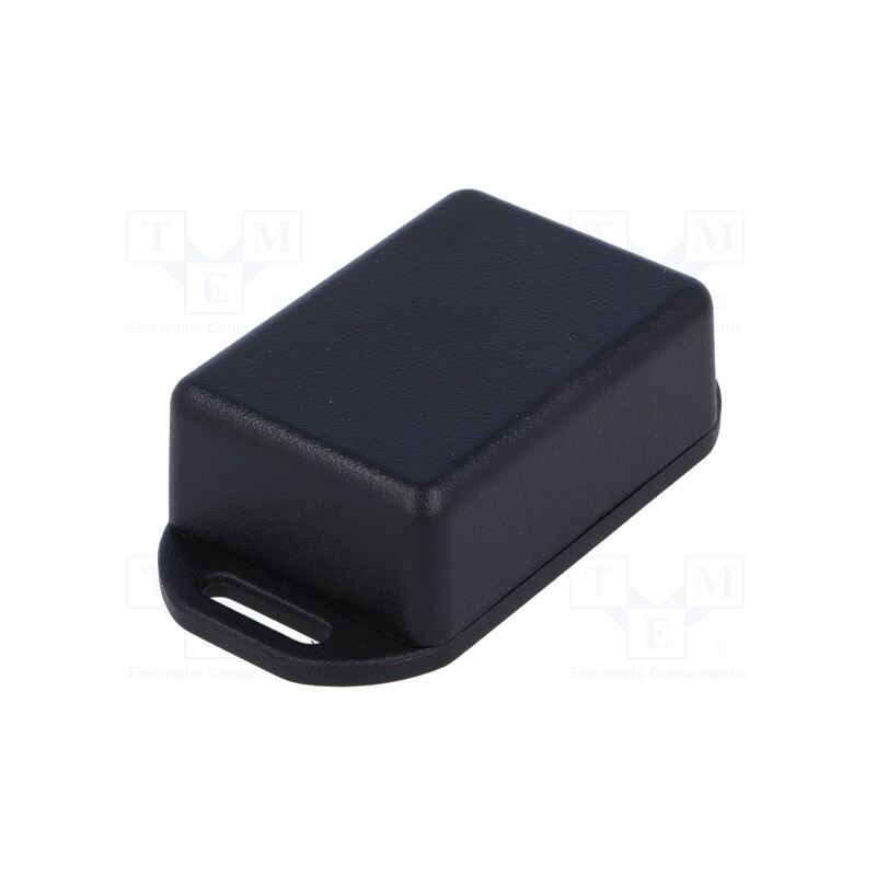 1 pcs x HAMMOND - 1551GFLBK - Enclosure: multipurpose, X: 35mm, Y: 50mm, Z: 20mm, with fixing lugs