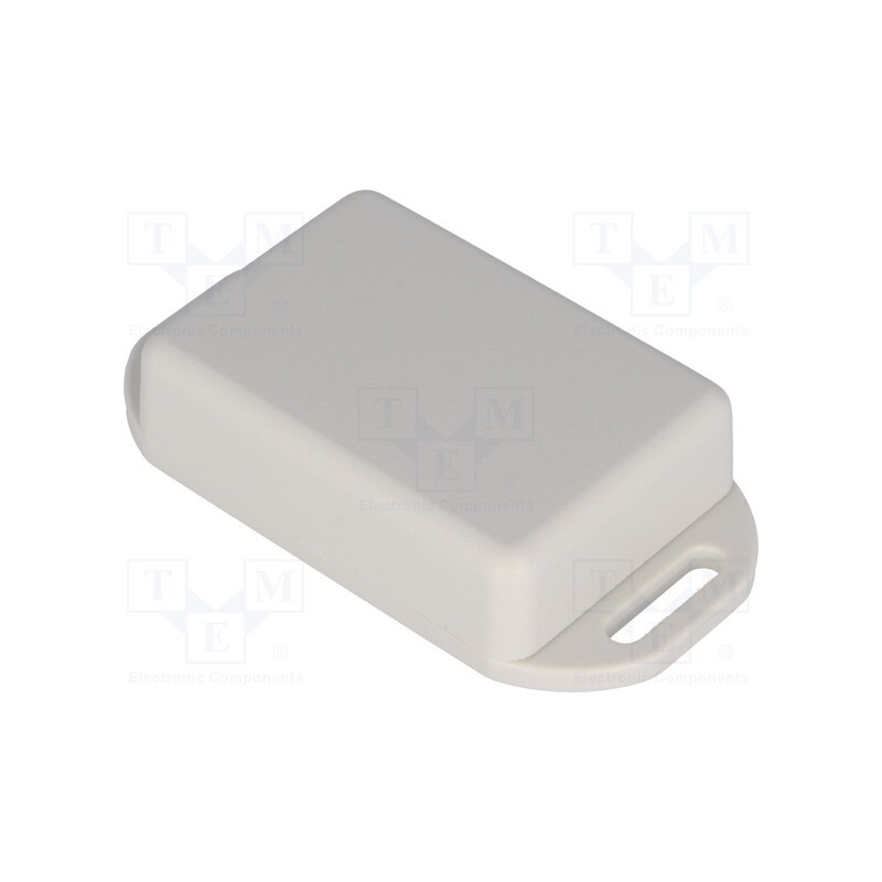 1 pcs x HAMMOND - 1551FFLGY - Enclosure: multipurpose, X: 35mm, Y: 50mm, Z: 15mm, with fixing lugs