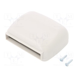 1 pcs x MASZCZYK - KM-126G - Enclosure: specialist, X: 66.5mm, Y: 79.6mm, Z: 27.2mm, ABS, grey