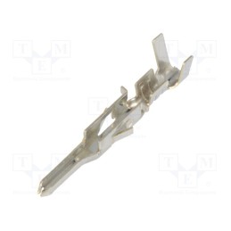 10 pcs x Amphenol Communications Solutions - MF42-HMT - Contact, male, brass, tinned, 24AWG÷18AWG, MF42, tape, crimped