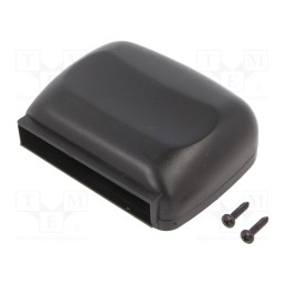 1 pcs x MASZCZYK - KM-126BK - Enclosure: specialist, X: 66.5mm, Y: 79.6mm, Z: 27.2mm, ABS, black