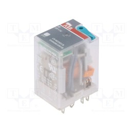 1 pcs x ABB - 1SVR405612R9100 - Relay: electromagnetic, 3PDT, Ucoil: 220VDC, Icontacts max: 10A