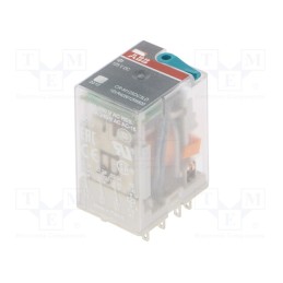 1 pcs x ABB - 1SVR405612R8500 - Relay: electromagnetic, 3PDT, Ucoil: 125VDC, Icontacts max: 10A