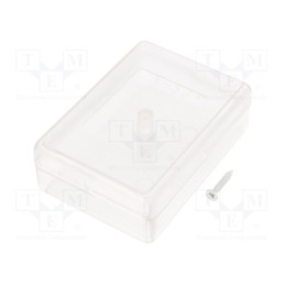 1 pcs x KRADEX - Z23TR - Enclosure: multipurpose, X: 59mm, Y: 84mm, Z: 30mm, ABS