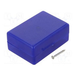 1 pcs x KRADEX - Z23BBL - Enclosure: multipurpose, X: 59mm, Y: 84mm, Z: 37mm, ABS