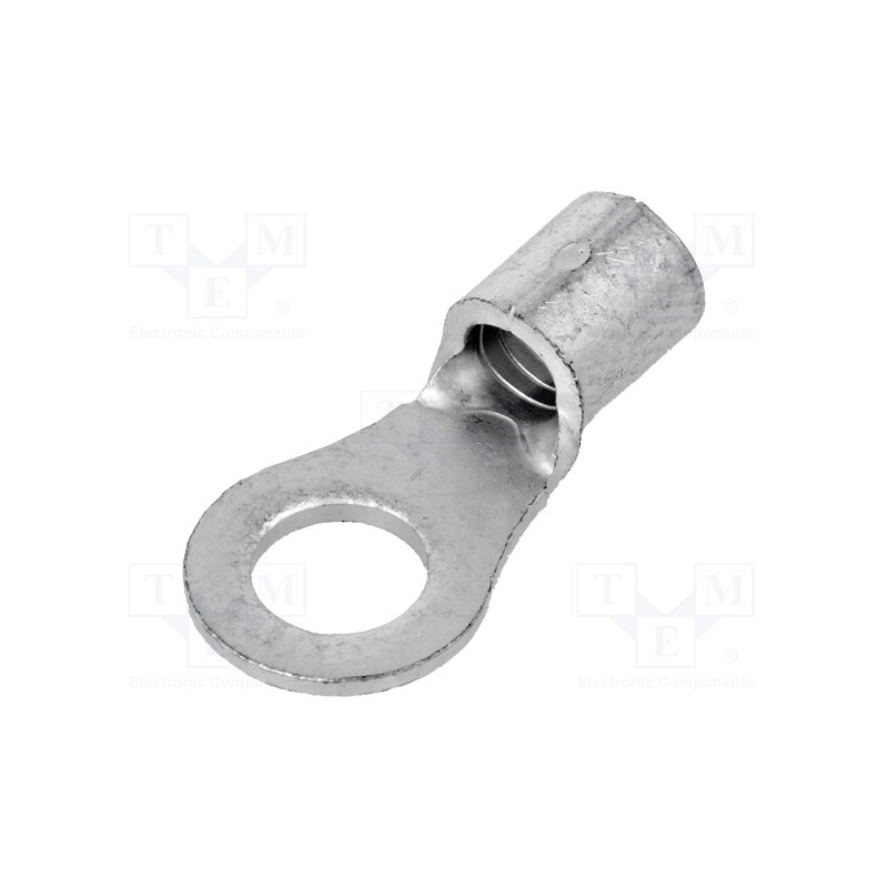 10 pcs x NICHIFU - R 5.5-5 - Tip: ring, M5, 2.63÷6.64mm2, crimped, for cable, non-insulated