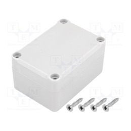 1 pcs x KRADEX - Z96J - Enclosure: multipurpose, X: 50mm, Y: 70mm, Z: 36mm, polystyrene, grey