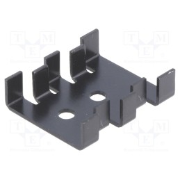 1 pcs x FISCHER ELEKTRONIK - FK210SACB - Heatsink: moulded, SOT32,TO220, black, L: 30mm, W: 25.4mm, H: 8mm