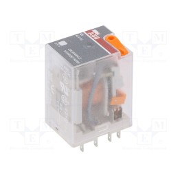 1 pcs x ABB - 1SVR405611R5000 - Relay: electromagnetic, DPDT, Ucoil: 48VAC, Icontacts max: 12A
