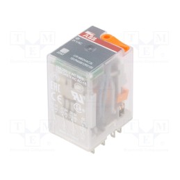 1 pcs x ABB - 1SVR405612R0100 - Relay: electromagnetic, 3PDT, Ucoil: 24VAC, Icontacts max: 10A