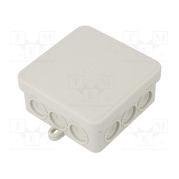 1 pcs x OBO BETTERMANN - A 11 - Enclosure: junction box, X: 85mm, Y: 85mm, Z: 40mm, polyetylene, IP55