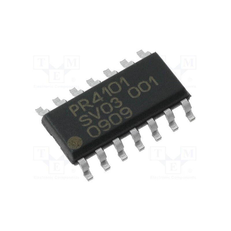 1 pcs x PREMA SEMICONDUCTOR - PR4101A - IC: driver, buck, LED controller, SO14, 50mA, 0÷10V, Ch: 1, 7÷40VDC