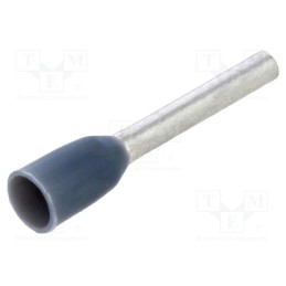 10 pcs x TE Connectivity - 966067-6 - Tip: bootlace ferrule, insulated, copper, 0.75mm2, 10mm, tinned