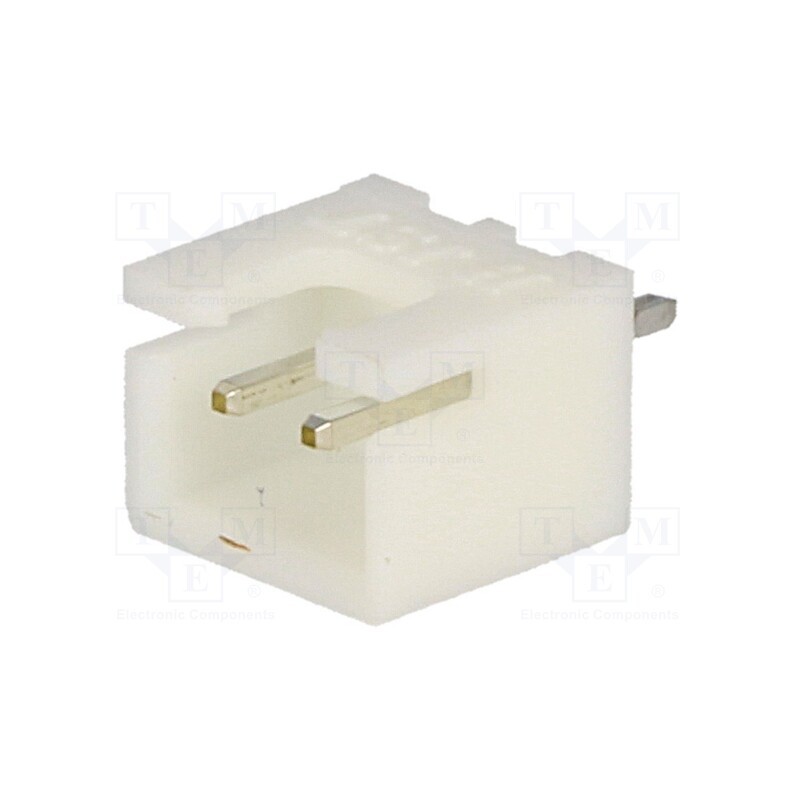 10 pcs x JST - B2B-XH-A (LF)(SN) - Socket, wire-board, male, XH, 2.5mm, PIN: 2, THT, 250V, 3A, -25÷85°C