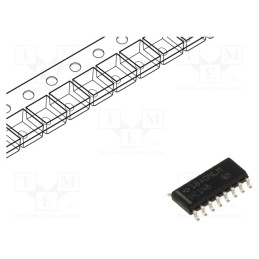1 pcs x TEXAS INSTRUMENTS - SN74HC148DR - IC: digital, encoder, SMD, SO16, HC