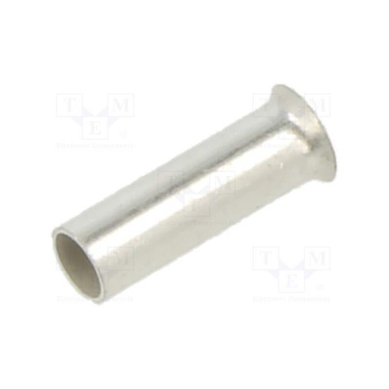 10 pcs x PANDUIT - F78-7-M - Tip: bootlace ferrule, non-insulated, copper, 1.5mm2, tinned, 7mm