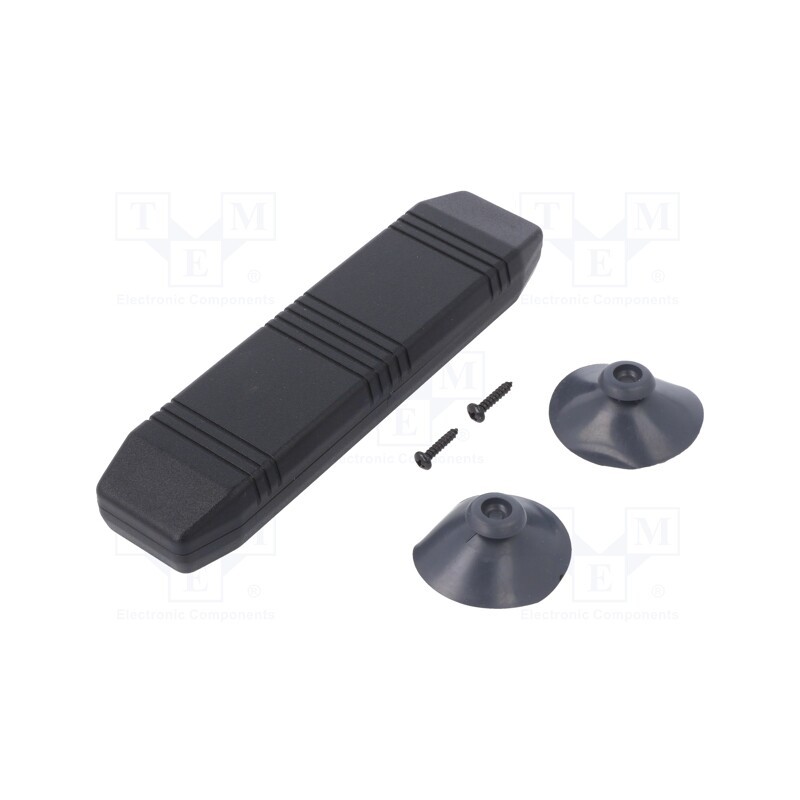 1 pcs x MASZCZYK - KM-80A/B - Enclosure: specialist, X: 40mm, Y: 155mm, Z: 20mm, with hole, ABS