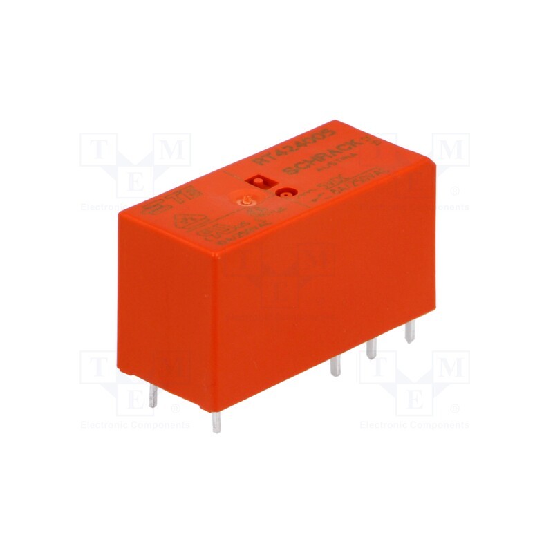 1 pcs x TE Connectivity - 5-1393243-9 - Relay: electromagnetic, DPDT, Ucoil: 5VDC, 8A, 8A/250VAC, 8A/30VDC