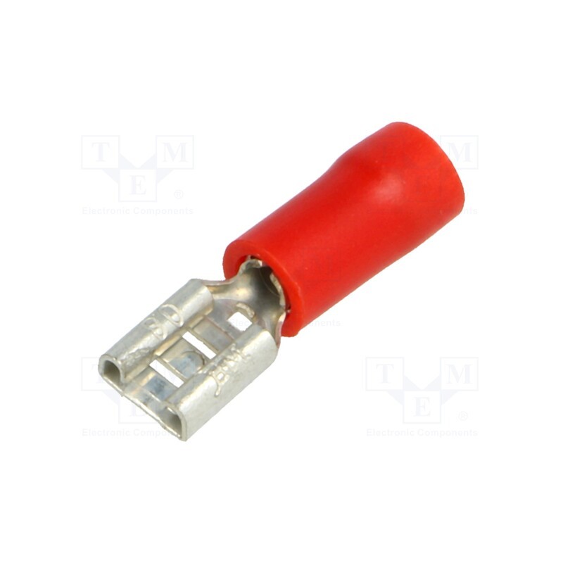 10 pcs x BM GROUP - BM 00148 - Terminal: flat, 4.8mm, 0.8mm, female, 0.25÷1.5mm2, crimped, tinned