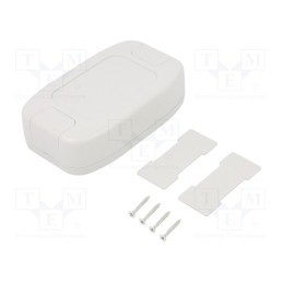 1 pcs x KRADEX - ZM125.75.33J ABS - Enclosure: multipurpose, X: 75.2mm, Y: 125.1mm, Z: 33mm, ZM, ABS