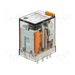 1 pcs x FINDER - 55.32.8.110.0040 - Relay: electromagnetic, DPDT, Ucoil: 110VAC, Icontacts max: 20A