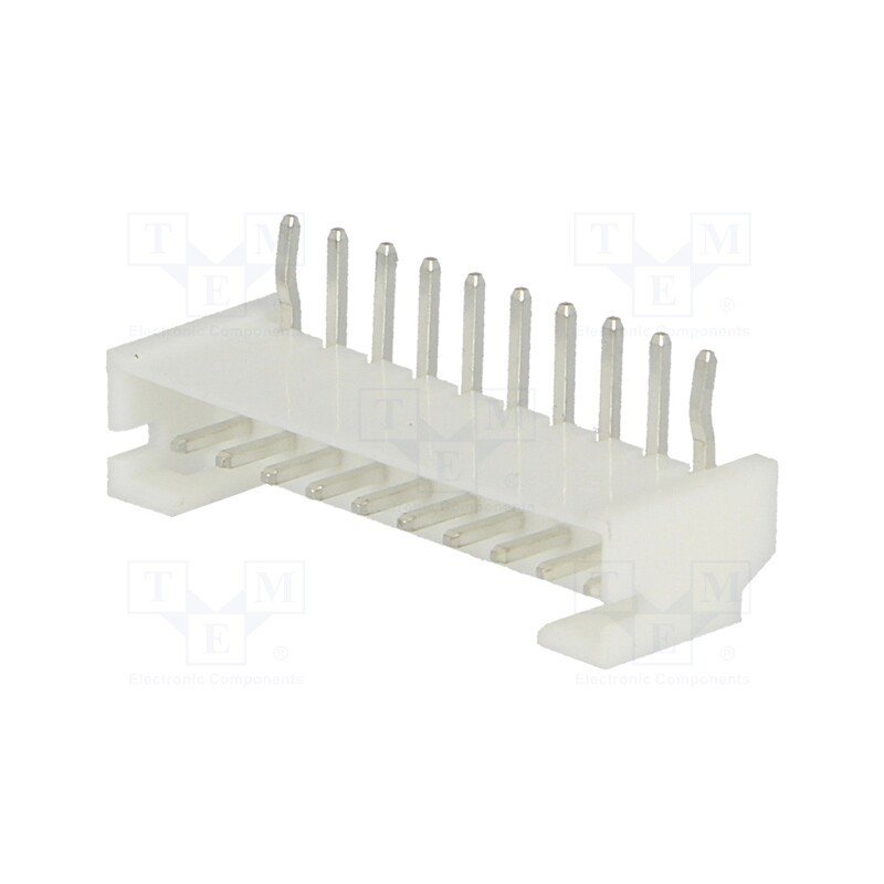 10 pcs x NINIGI - NXW-10K - Socket, wire-board, male, 2mm, PIN: 10, THT, 1A, tinned, -25÷85°C