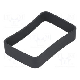 1 pcs x TEKO - RWK-2.4 - Case ring, Series: WITEK, WK-2, Colour: dark grey
