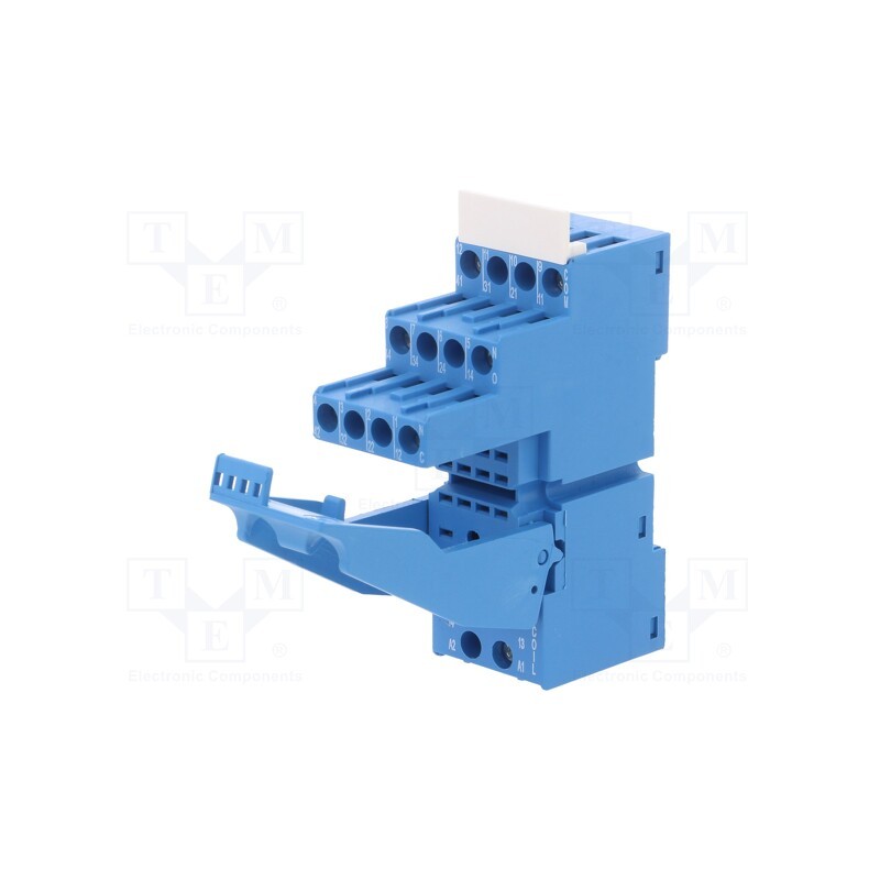 1 pcs x FINDER - 94.02SPA - Socket, PIN: 8, 10A, 250VAC, 55.32,85.02, for DIN rail mounting