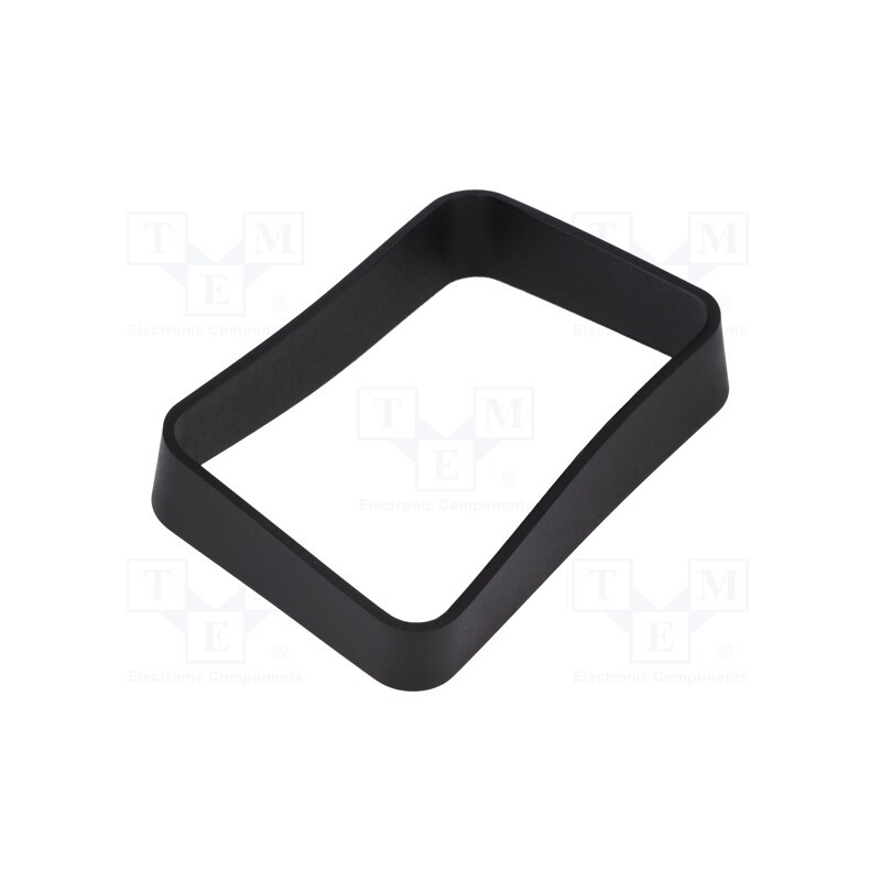 1 pcs x TEKO - RWK-2.9 - Case ring, Series: WITEK, WK-2, Colour: black