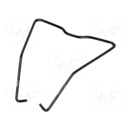 10 pcs x FINDER - 94.51 - Fastening clip, 94.14,94.22,94.34, Series: 55.32,55.33,55.34