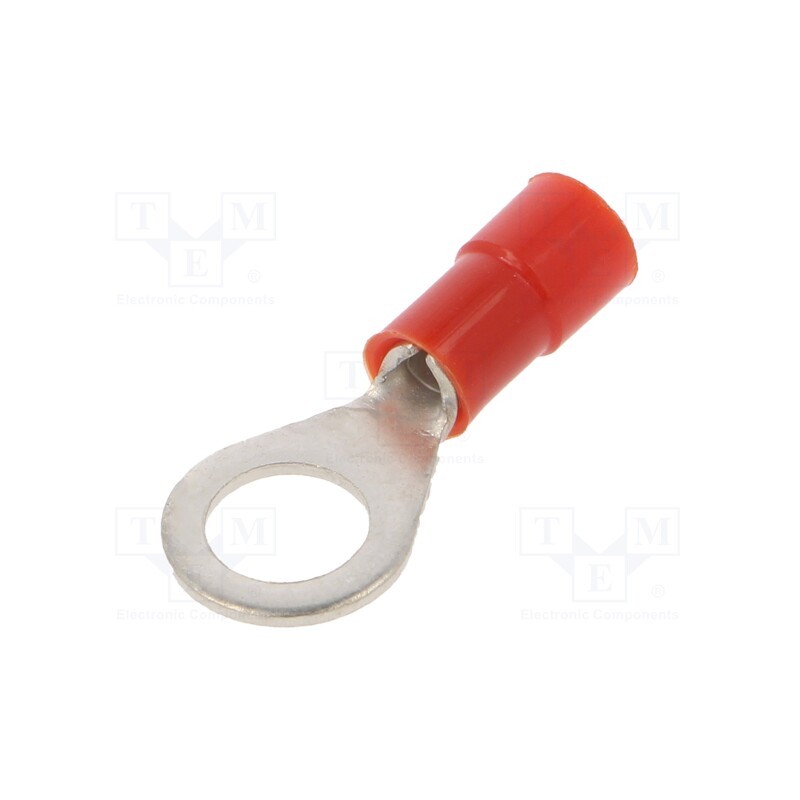 10 pcs x BM GROUP - BM80131 - Tip: ring, M6, Ø: 6.2mm, 0.25÷1.5mm2, crimped, for cable, insulated