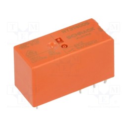 1 pcs x TE Connectivity - 9-1393239-3 - Relay: electromagnetic, SPDT, Ucoil: 6VDC, Icontacts max: 16A, THT