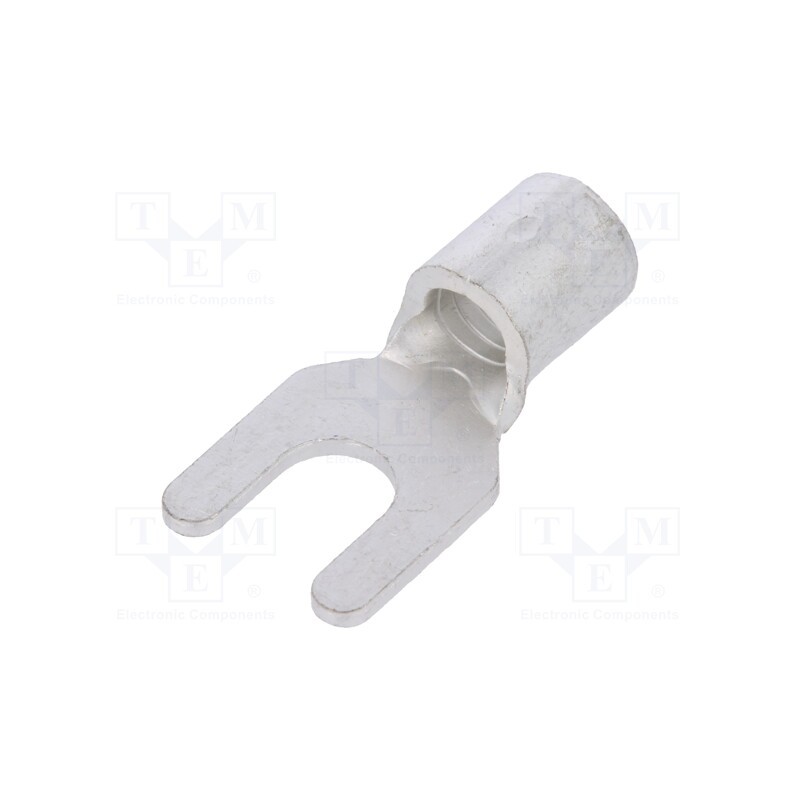 10 pcs x NICHIFU - 5.5Y-4 - Tip: fork, M4, 2.63÷6.64mm2, crimped, for cable, non-insulated