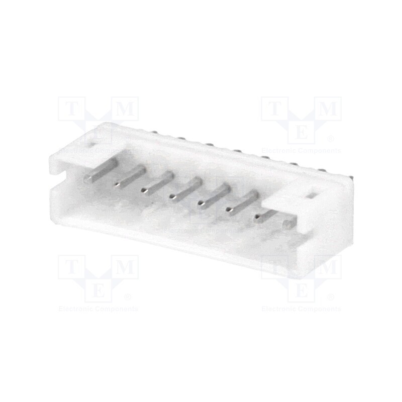 10 pcs x NINIGI - NXW-08 - Socket, wire-board, male, 2mm, PIN: 8, THT, 1A, tinned, -25÷85°C, 100V