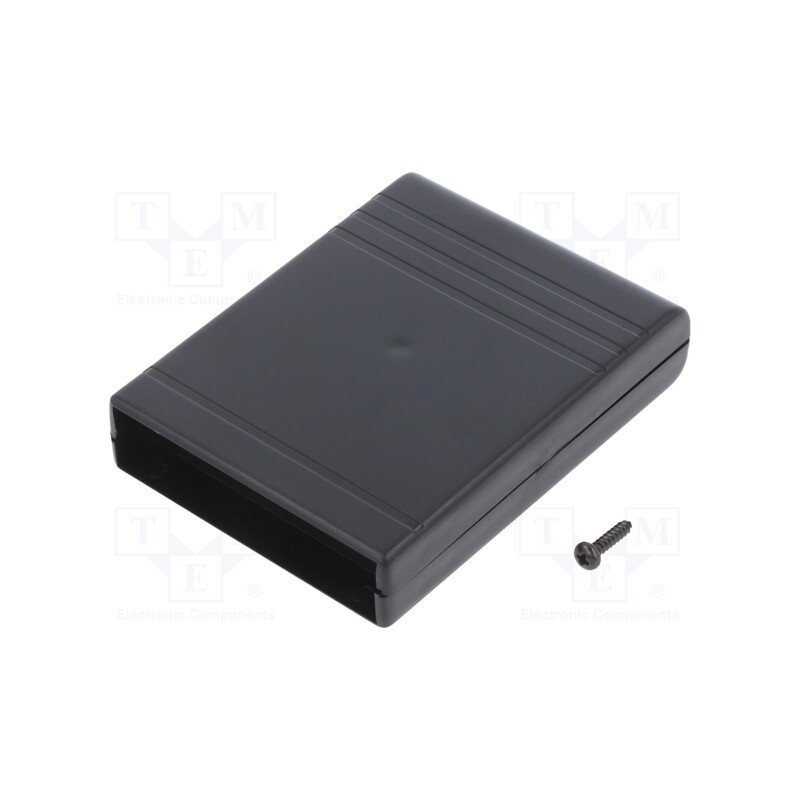 1 pcs x MASZCZYK - KM-20B - Enclosure: multipurpose, X: 68mm, Y: 91mm, Z: 18mm, ABS, black