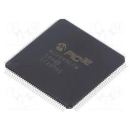 1 pcs x MICROCHIP TECHNOLOGY - PIC32MZ2048EFM144-I/PL - IC: PIC microcontroller, 2048kB, 2.2÷3.6VDC, SMD, LQFP144, PIC32