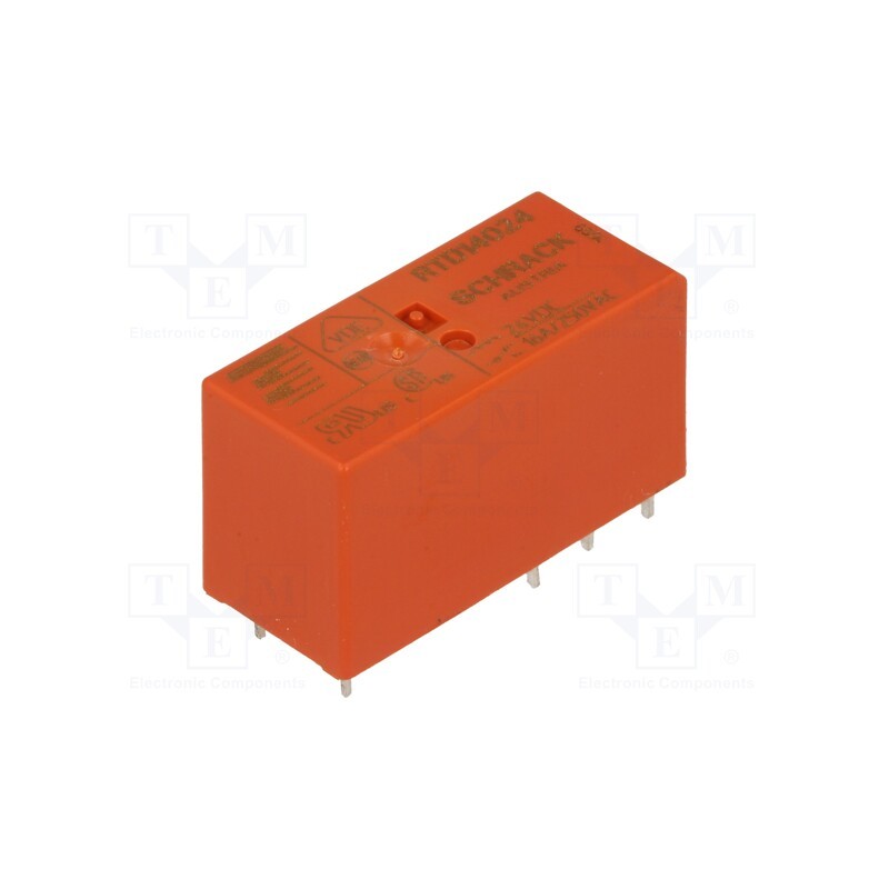 1 pcs x TE Connectivity - 6-1393238-8 - Relay: electromagnetic, SPDT, Ucoil: 24VDC, Icontacts max: 16A