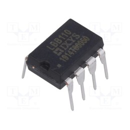 1 pcs x IXYS - LBB110 - Relay: solid state, SPST-NC x2, Icntrl max: 50mA, 120mA, 35Ω, THT