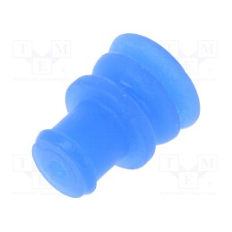 10 pcs x TE Connectivity - 828904-2 - Accessories: gasket for wire, JPT,MCP 2.8, blue, Øout: 5.6mm