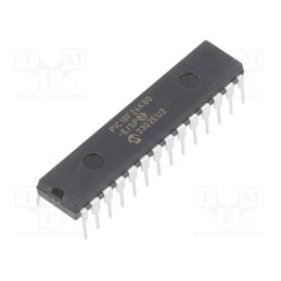 1 pcs x MICROCHIP TECHNOLOGY - PIC18F26K80-E/SP - IC: PIC microcontroller, 64MHz, 1.8÷5VDC, THT, DIP28, PIC18,